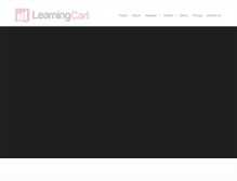 Tablet Screenshot of learningcart.com